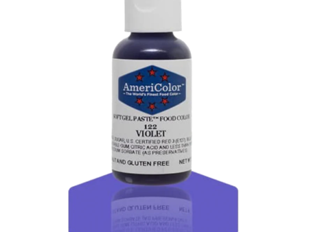 Americolor Soft Gel Paste - Violet - Select Size - Food Color For Discount