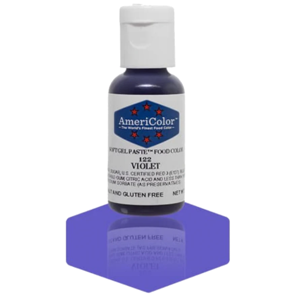 Americolor Soft Gel Paste - Violet - Select Size - Food Color For Discount