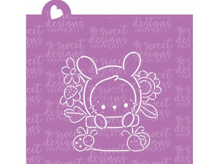 PYOC Stencil - PYOC Floral Bunny - Stencil Online Hot Sale