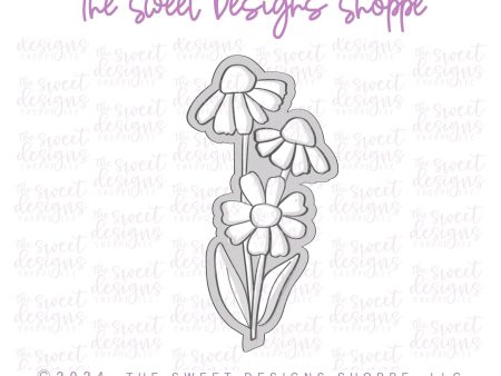 Daisy Floral Bouquet - Cookie Cutter Cheap