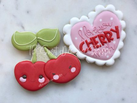 Cherry Much Set - Set of 2 - Cookie Cutters For Sale