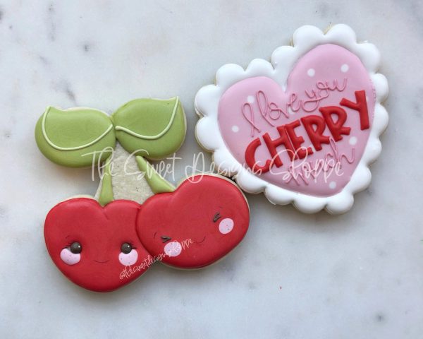 Cherry Much Set - Set of 2 - Cookie Cutters For Sale