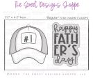 Happy FATHER S Day Plaque & Baseball Cap Cookie Cutter Set - Set of 2 - Cookie Cutters Discount