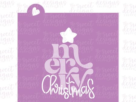 Merry Christmas Tree (Set of 2) - Stencils Supply