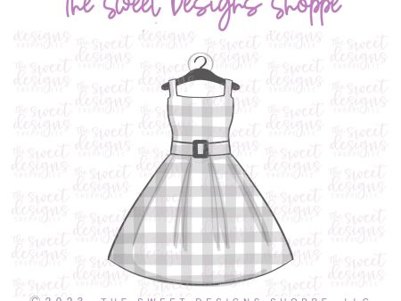 Doll Dress in Hanger - Cookie Cutter For Cheap