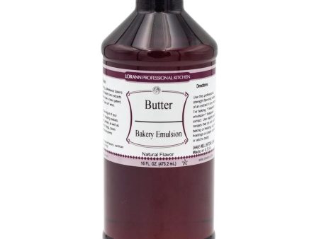 Butter, Baking Flavoring Emulsion 16oz by LorAnn Online now