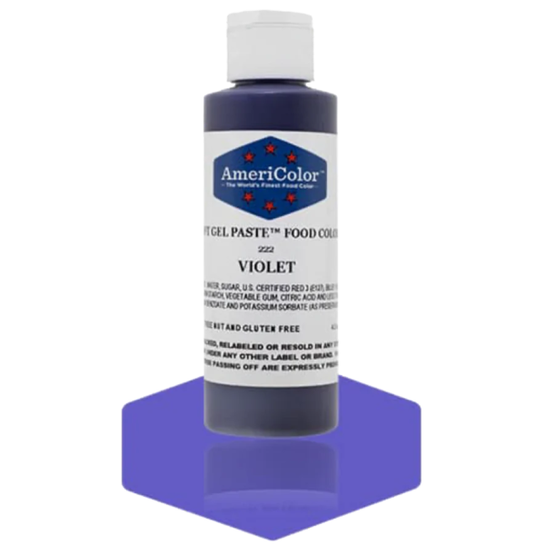 Americolor Soft Gel Paste - Violet - Select Size - Food Color For Discount