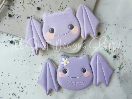 Lovely Bat Set - 2 Piece Set - Cookie Cutters Hot on Sale