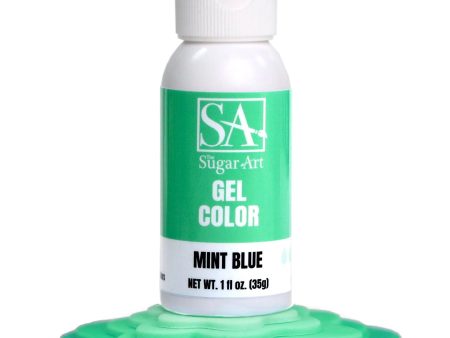 Mint - Gel Food Color - 1oz  by: The Sugar Art Online Hot Sale