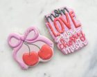 Mom, LOVE you Cherry Much Cookie Cutter Set - Set of 2 - Cookie Cutters For Sale