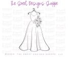 Floral Wedding Dress - Cookie Cutter Online