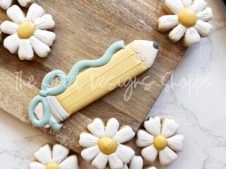 Pencil with Coquette Bow - Cookie Cutter Sale