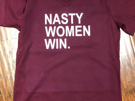 Nasty Women Win. T-Shirt Hot on Sale