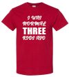 I Was Normal Three Kids Ago  Customize Me  Mom T-Shirt on Sale