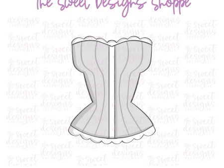 Valentines Corset - Cookie Cutter For Cheap