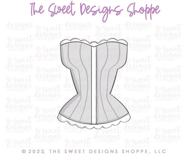 Valentines Corset - Cookie Cutter For Cheap