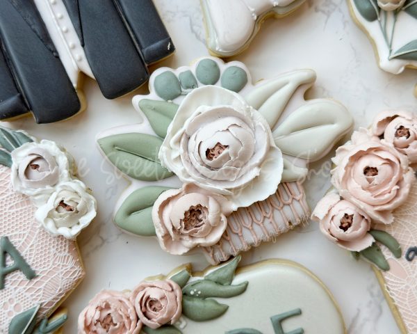 Peony Hair Piece - Cookie Cutter Cheap