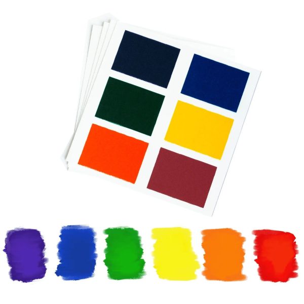 Paint Palettes for PYOC -  Rainbow Colors  - ( Pack of 12 Palletes) Sale