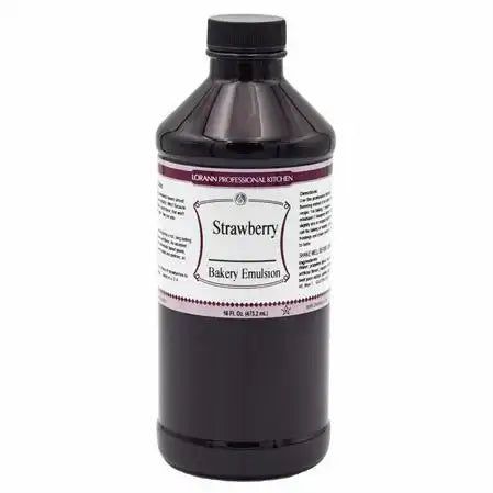 Strawberry, Baking Flavoring Emulsion 16oz by LorAnn Online Hot Sale