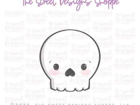 Cute Skull - Cookie Cutter For Sale