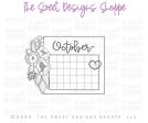 Floral Save the Date Plaque - Cookie Cutter Supply