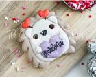 Cute Hedgehog with Heart Headband - Cookie Cutter Sale