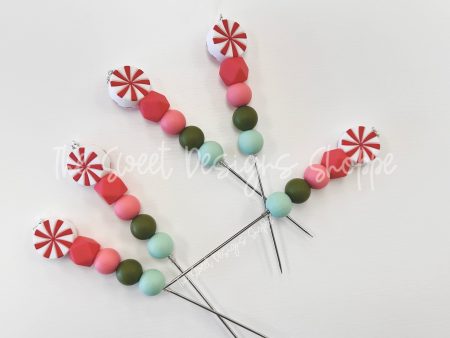 Cookie Scribe -  Christmas Peppermint  - Cookie Decorating Tool - 6  Long. Supply