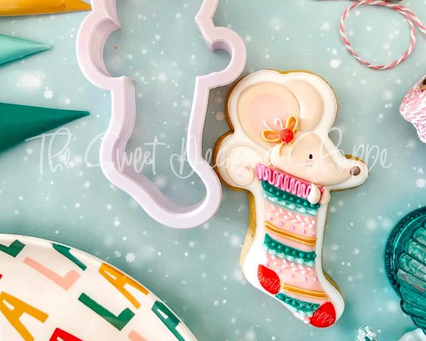 Mouse in Stocking - Cookie Cutter Online Hot Sale