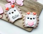 Cute Hedgehog with Heart Headband - Cookie Cutter Sale