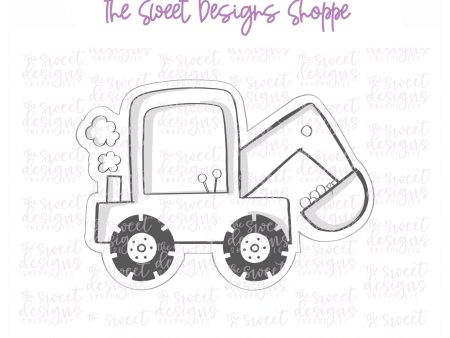 Modern Wheel Excavator on the go - Cookie Cutter Cheap