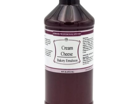 Cream Cheese, Baking Flavoring Emulsion 16oz by LorAnn Fashion