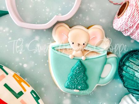 Mouse in Tea Cup - Cookie Cutter Online Hot Sale