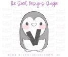 Penguin Holding Heart - Cookie Cutter For Discount