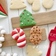 6 B s Creations: Teaching Partners Class - Kids Christmas 2023 - Set of 3 Cookie Cutters - Online Class not Included Supply