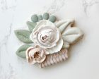 Peony Hair Piece - Cookie Cutter Cheap